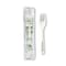 World Centric TPLA Compostable Cutlery, Fork, 6.3", White, PK750, 750PK FO-PS-I - alternate 1